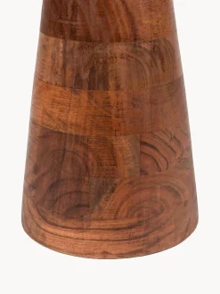 Tavolino rotondo in legno di acacia Floss