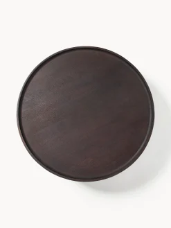 Tavolino rotondo XL in legno di mango Benno