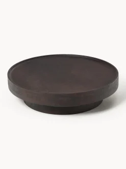 Tavolino rotondo XL in legno di mango Benno