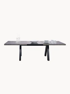 Tavolo allungabile effetto cemento Apex, 200-250 x 100 cm