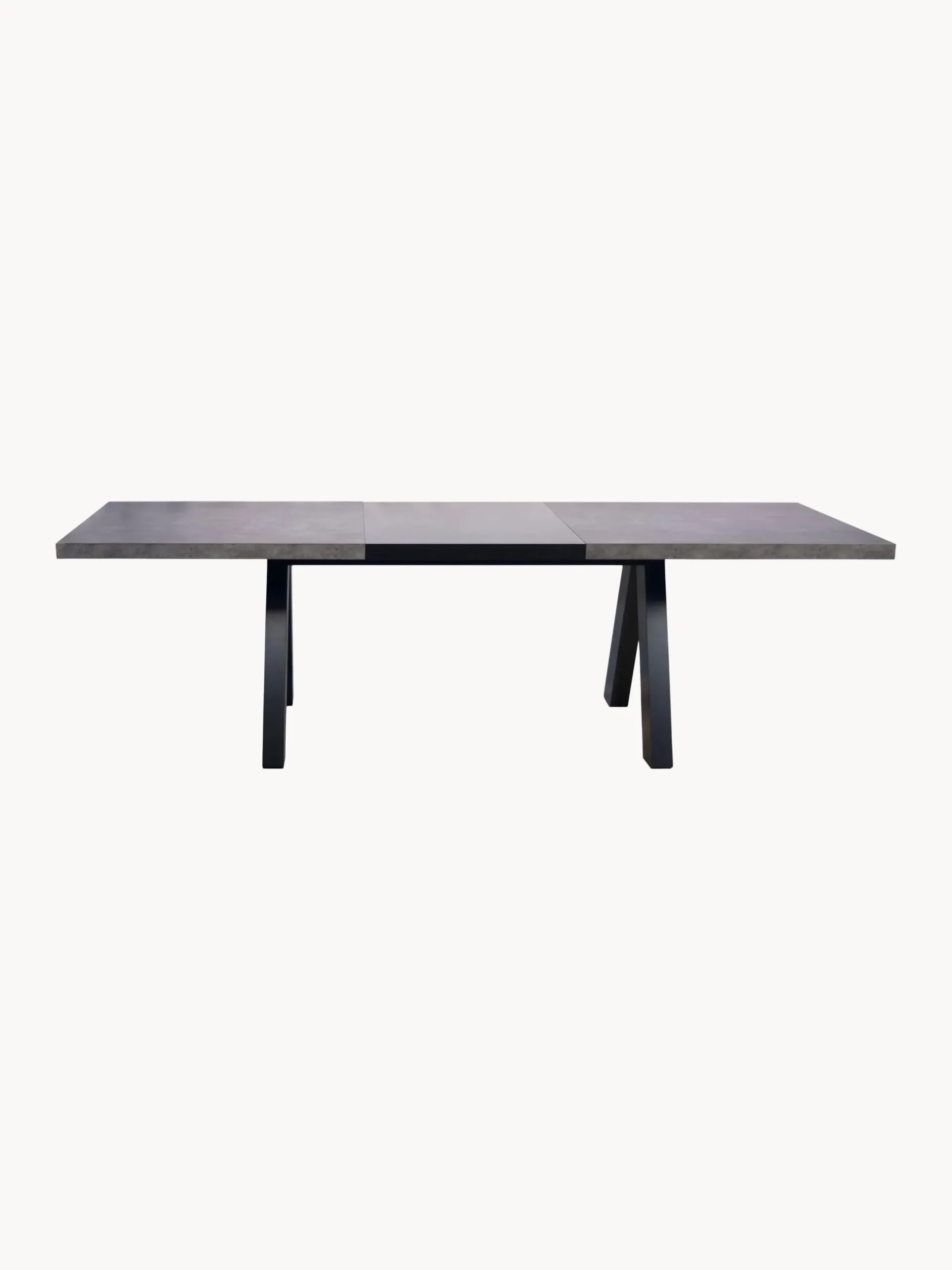 Tavolo allungabile effetto cemento Apex, 200-250 x 100 cm