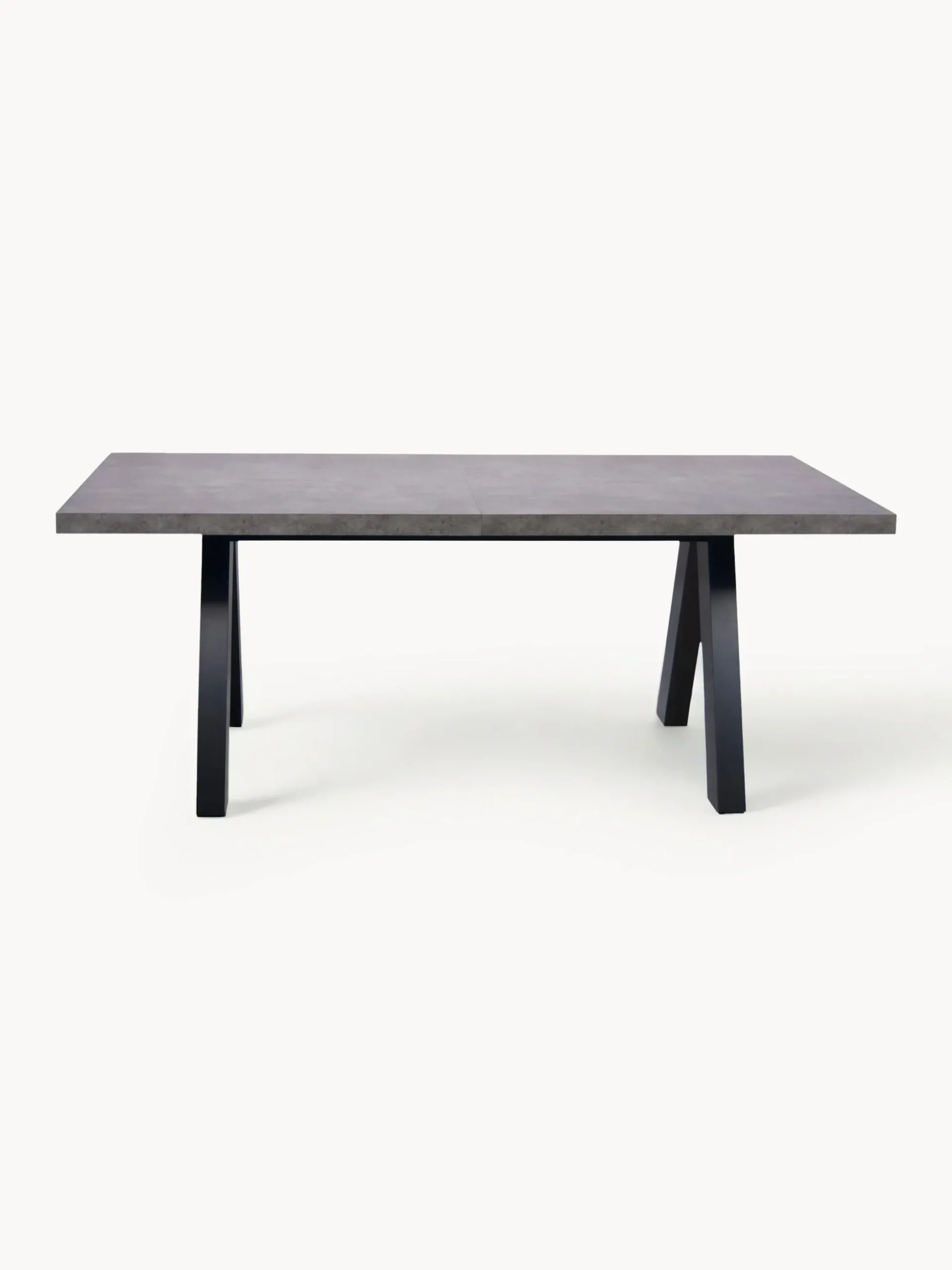Tavolo allungabile effetto cemento Apex, 200-250 x 100 cm