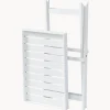 Tavolo da giardino pieghevole con vassoio rimovibile Glossy