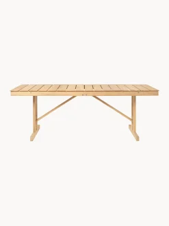 Tavolo da giardino pieghevole in legno di teak BM1771, 195 x 78 cm