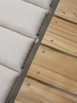 Tavolo da giardino pieghevole in legno di teak BM1771, 195 x 78 cm