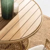 Tavolo da giardino rotondo in legno di teak Tavolo, Ø 110 cm