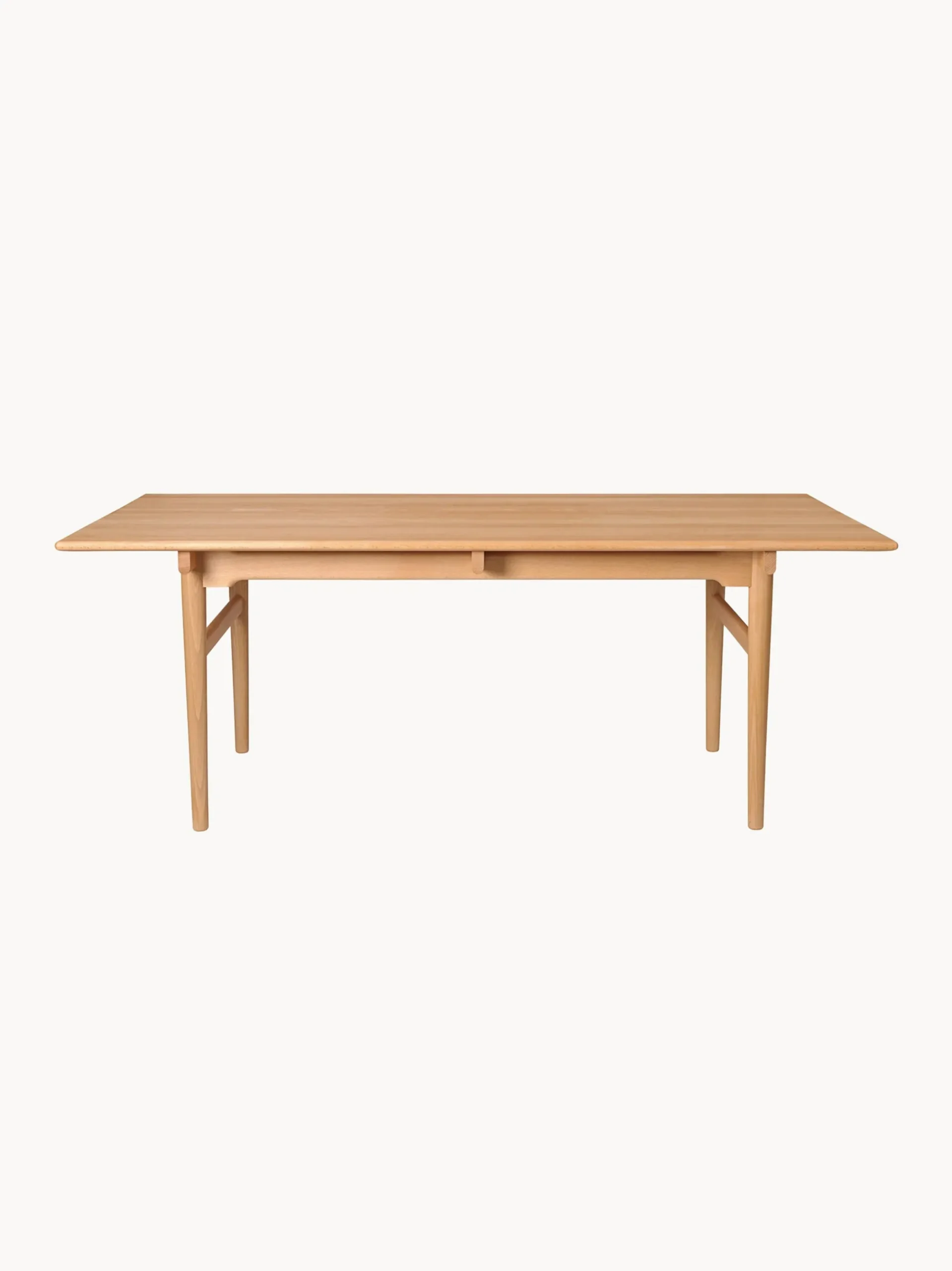 Tavolo in legno di faggio CH327, 248 x 62 cm