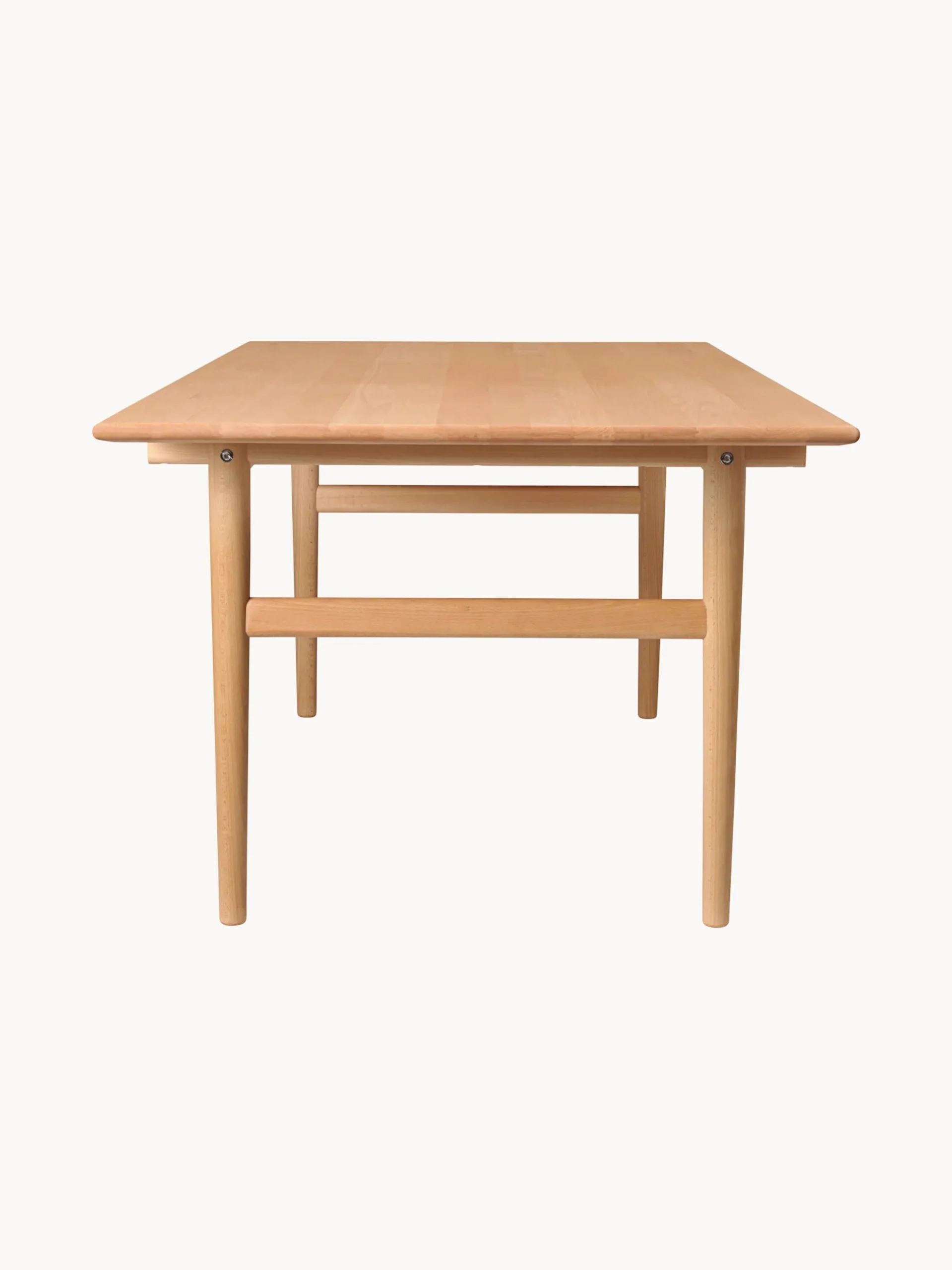 Tavolo in legno di faggio CH327, 248 x 62 cm