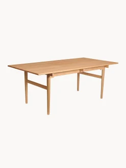 Tavolo in legno di faggio CH327, 248 x 62 cm