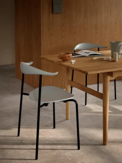 Tavolo in legno di quercia CH327, 248 x 62 cm