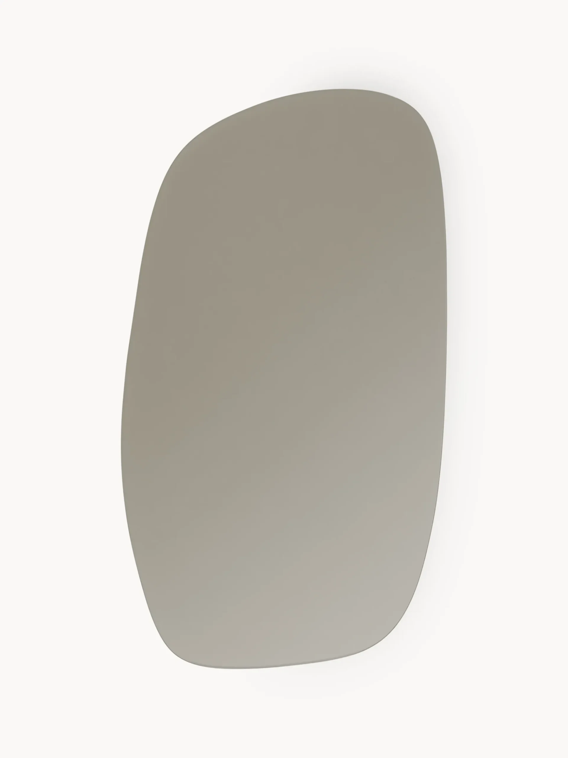 Tavolo organico con piano in vetro Beni, 200 x 110 cm
