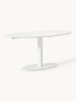 Tavolo ovale in marmo Miley, 180 x 90 cm