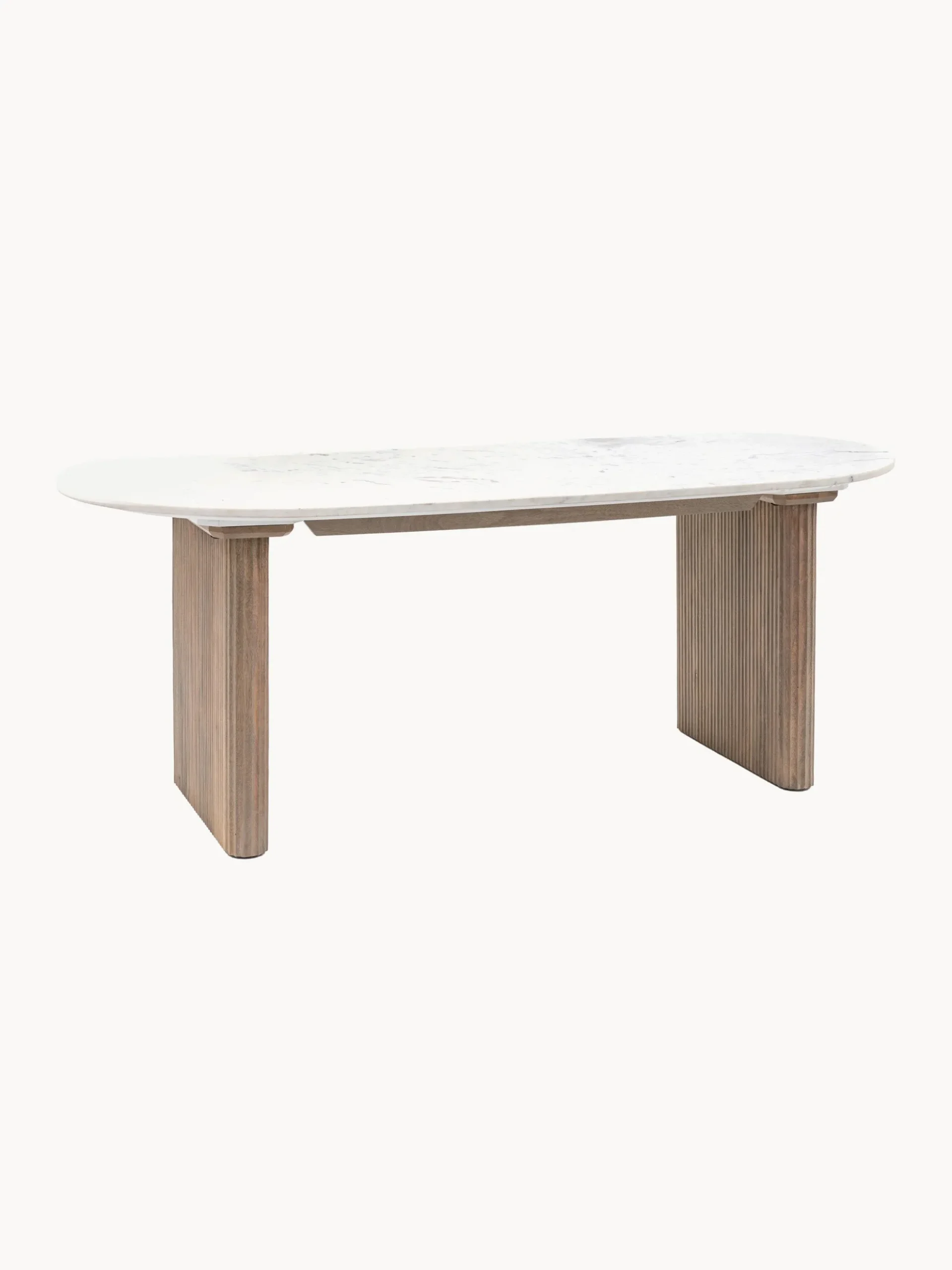 Tavolo ovale Marmo, 200 x 90 cm