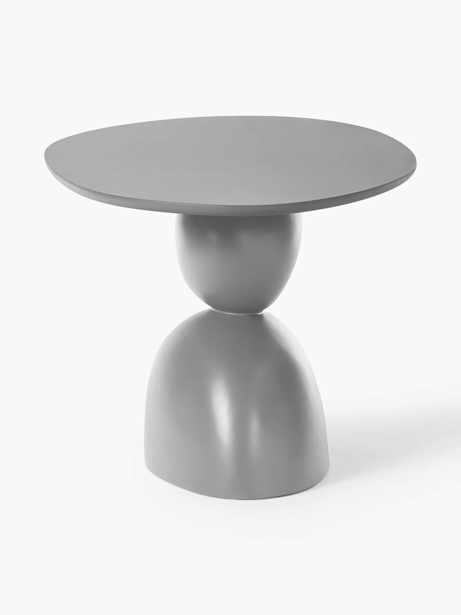 Tavolo ovale Sahra Grey, 180 x 90 cm