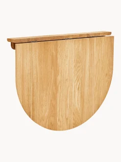 Tavolo pieghevole in legno Trefoil, larg. 75 cm