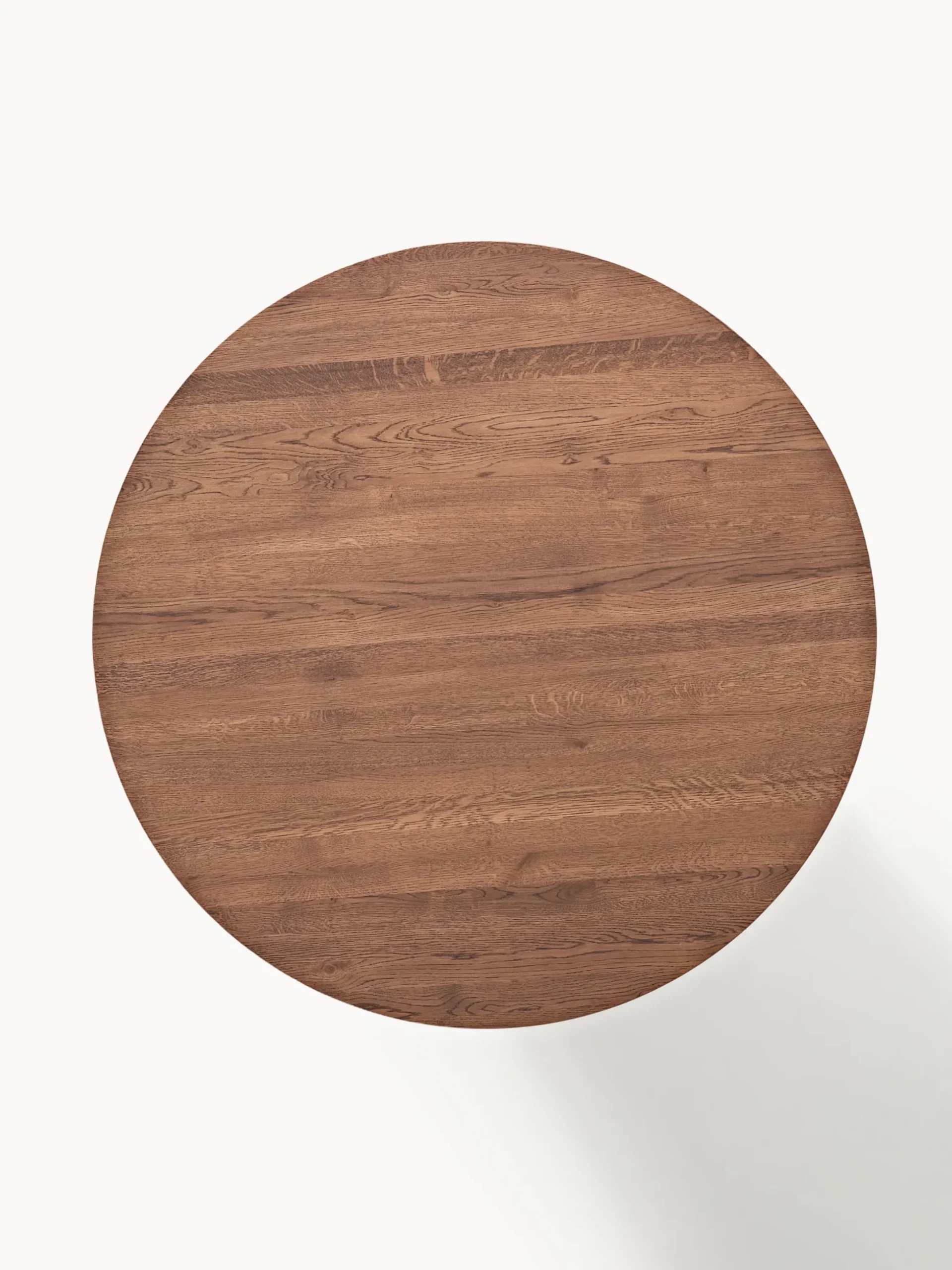 Tavolo rotondo in legno di quercia Jolka, Ø 120 cm