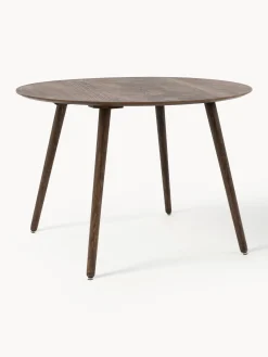 Tavolo rotondo in legno di quercia Hatfield, Ø 110 cm