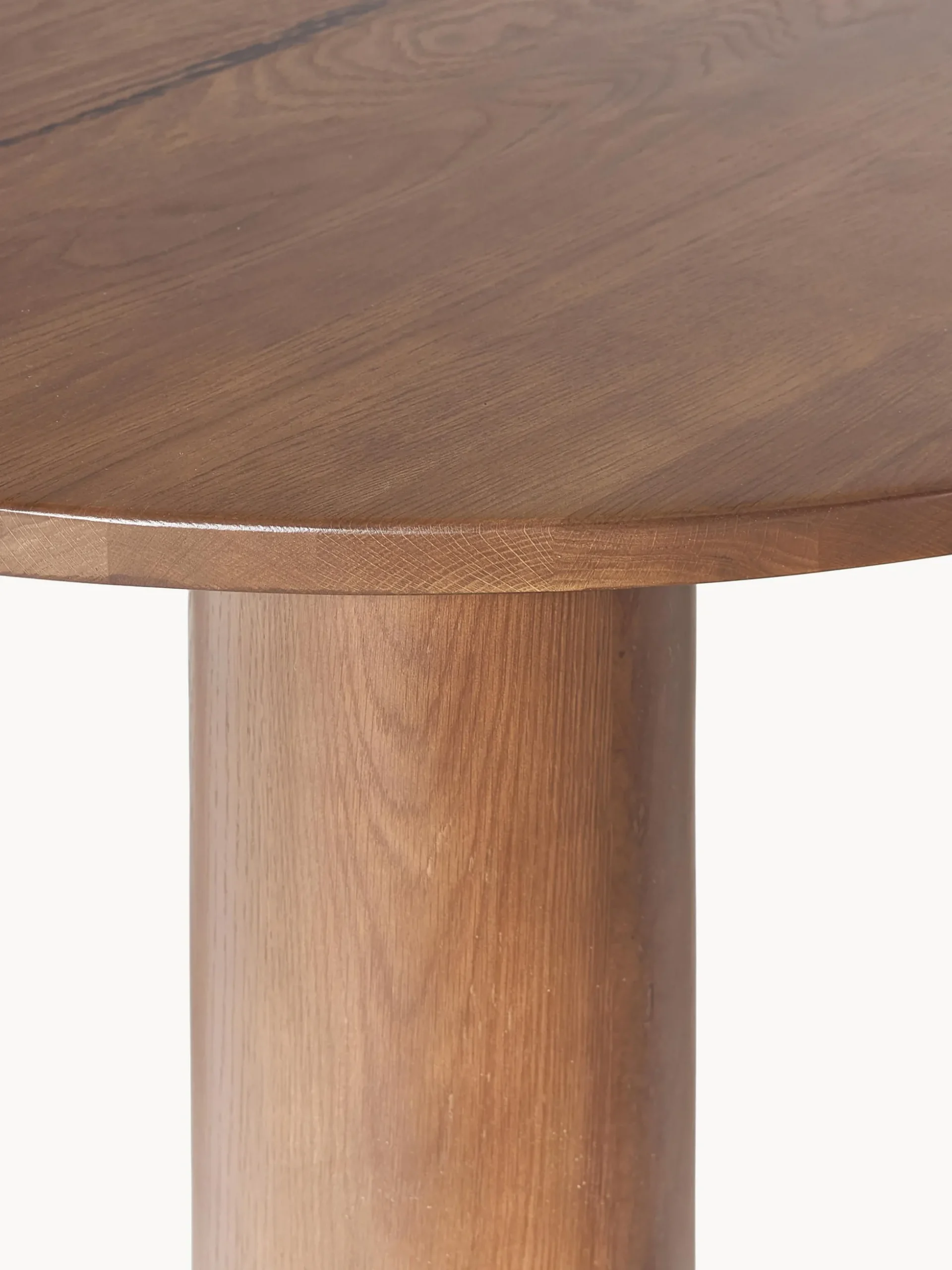 Tavolo rotondo in legno di quercia Ohana, Ø 120 cm