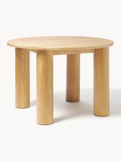 Tavolo rotondo in legno di quercia Ohana, Ø 120 cm