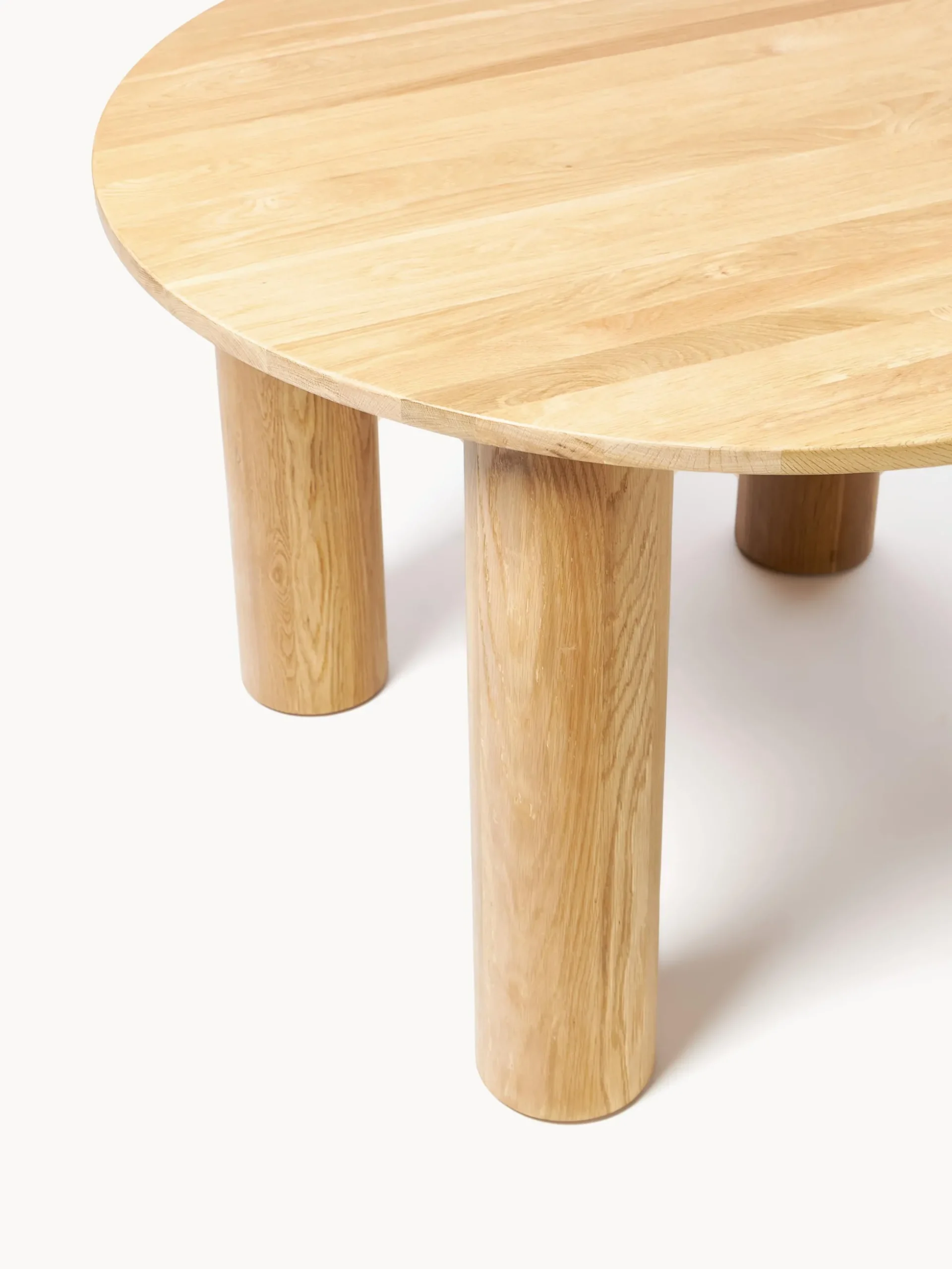 Tavolo rotondo in legno di quercia Ohana, Ø 120 cm