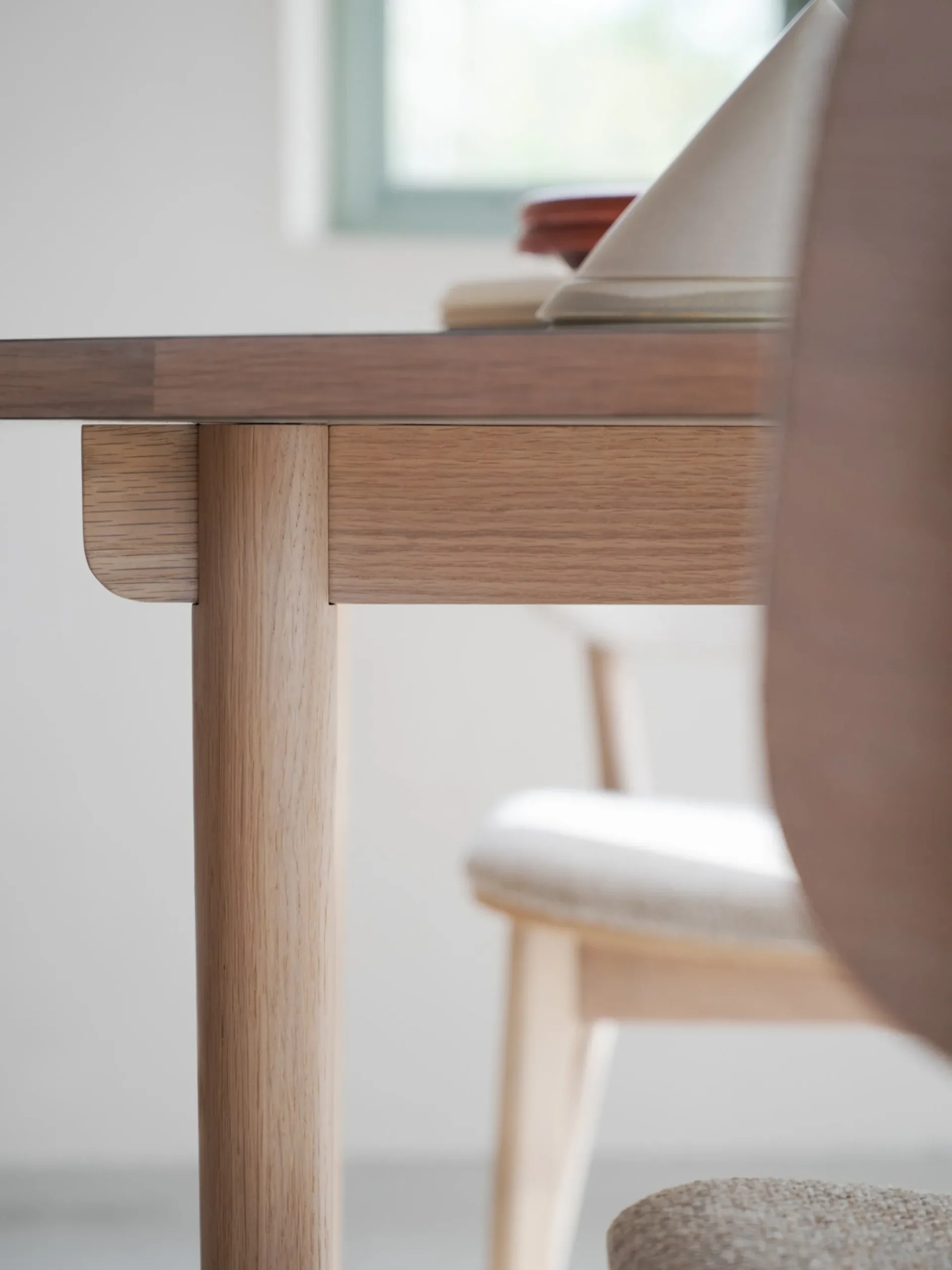 Tavolo rotondo in legno di quercia Fairmount Ø120