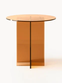 Tavolo rotondo in vetro Anouk, varie misure