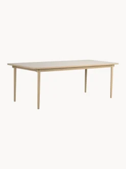 Tavolo allungabile in legno di quercia Fairmount, 220/265 x 95 cm