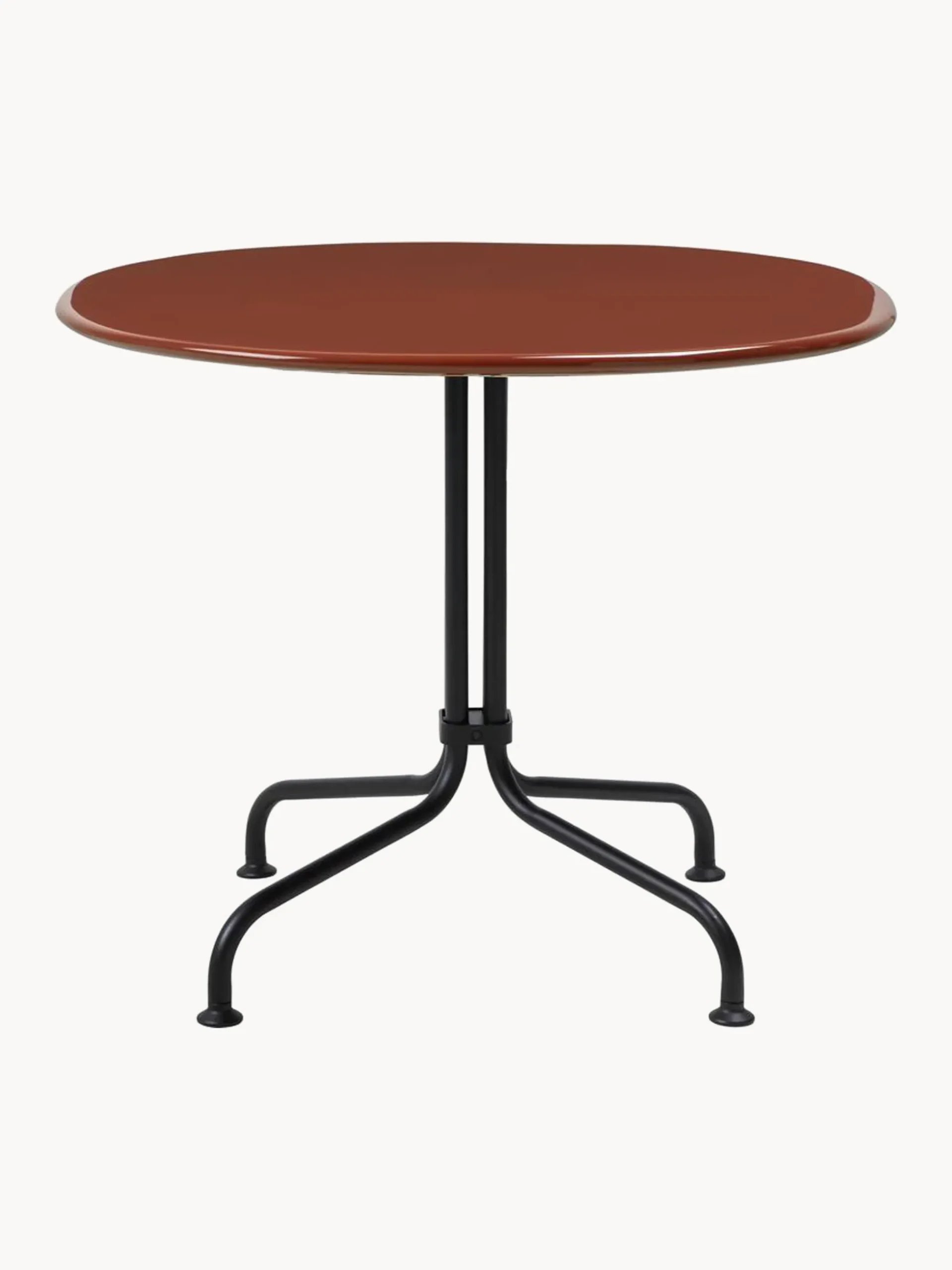 Tavolo bistrot rotondo con piano in ceramica Carmel, Ø 75 x Alt. 73 cm