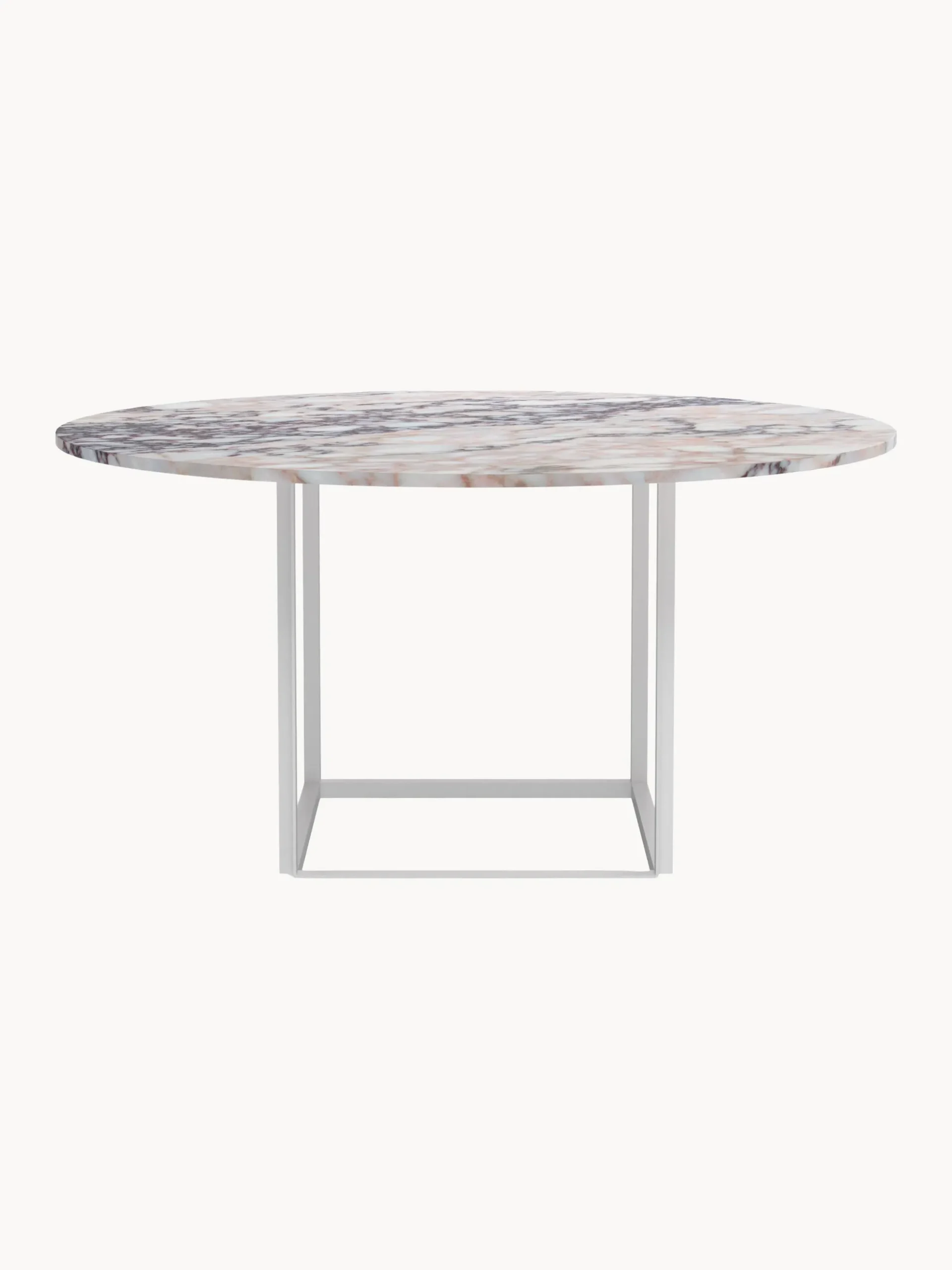 Tavolo con piano in marmo Florence, Ø 145 cm