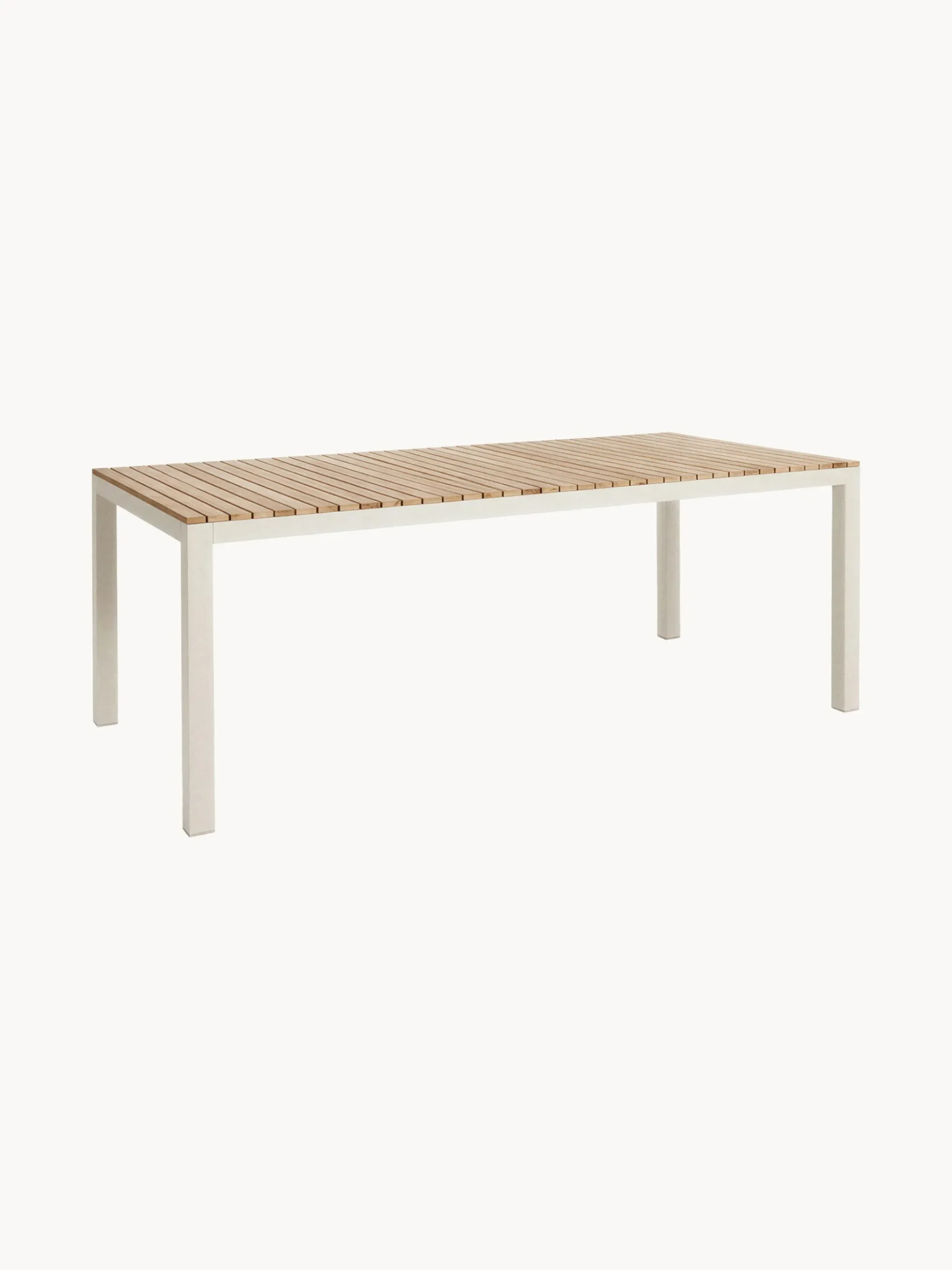 Tavolo da giardino in legno di teak Mood, 208 x 100