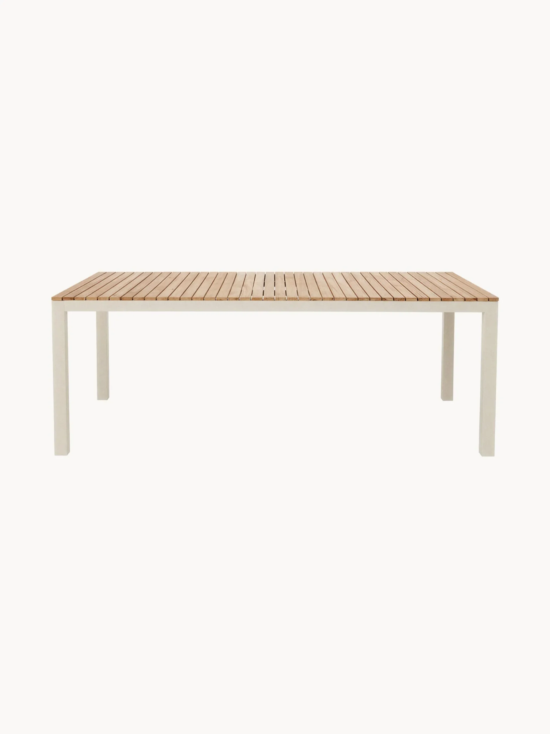 Tavolo da giardino in legno di teak Mood, 208 x 100