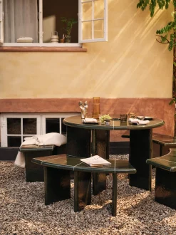 Tavolo da giardino rotondo Deya, Ø 120 cm