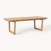 Tavolo da pranzo da giardino in legno di teak Eiko, 229 x 100 cm