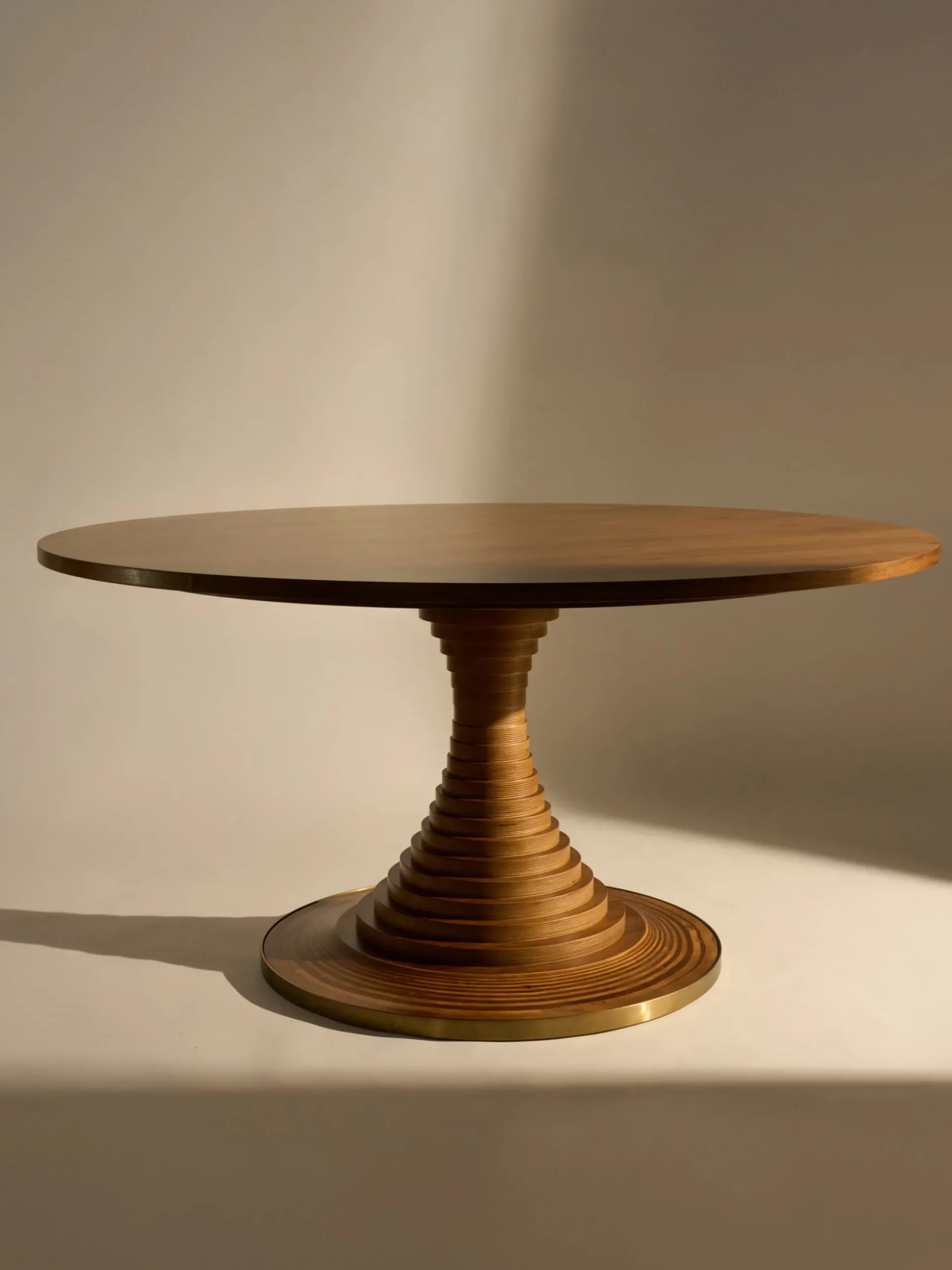 Tavolo da pranzo rotondo Tavolo a Dischi, Ø150 cm