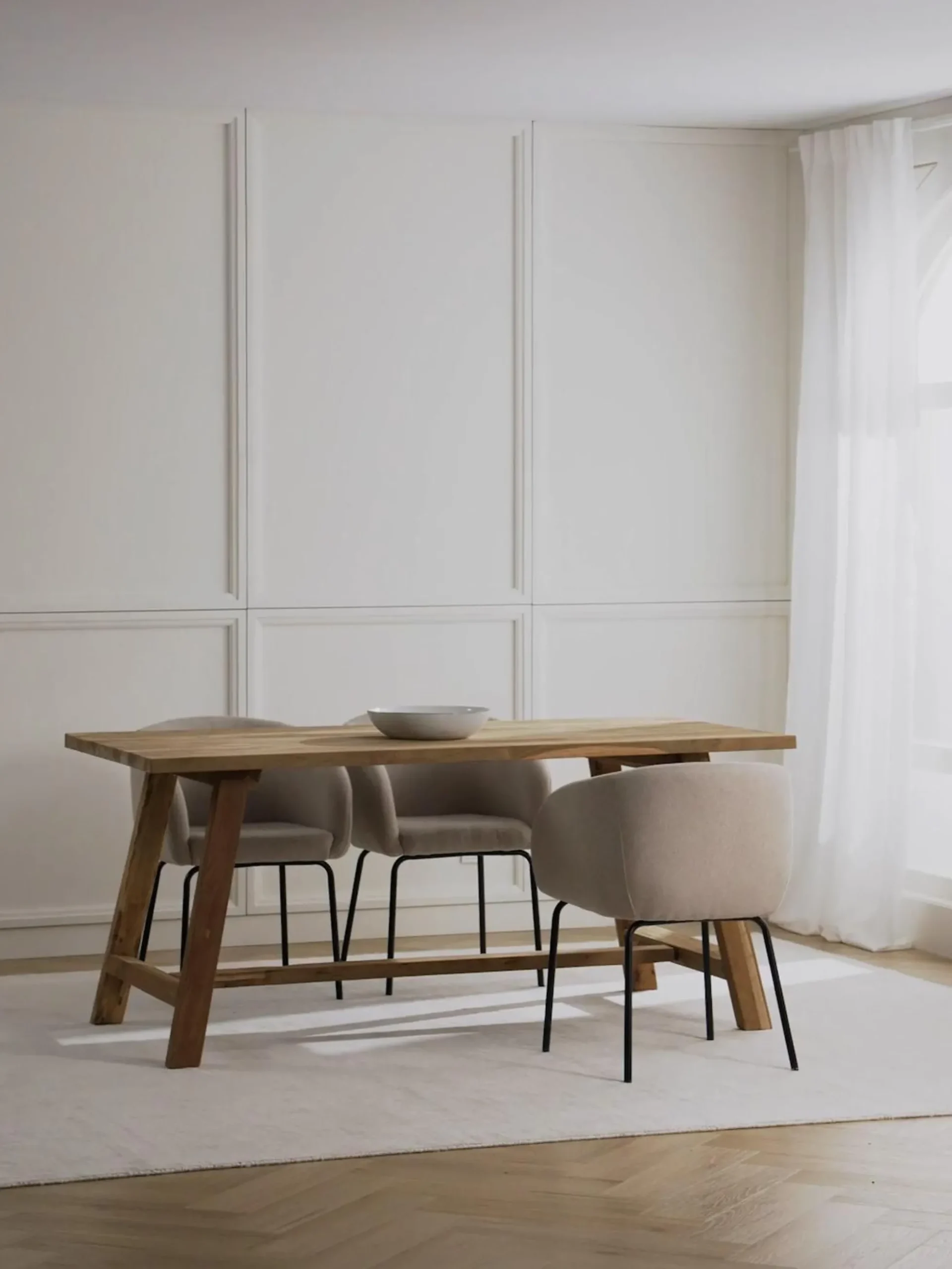 Tavolo in legno di teak Lawas, varie misure