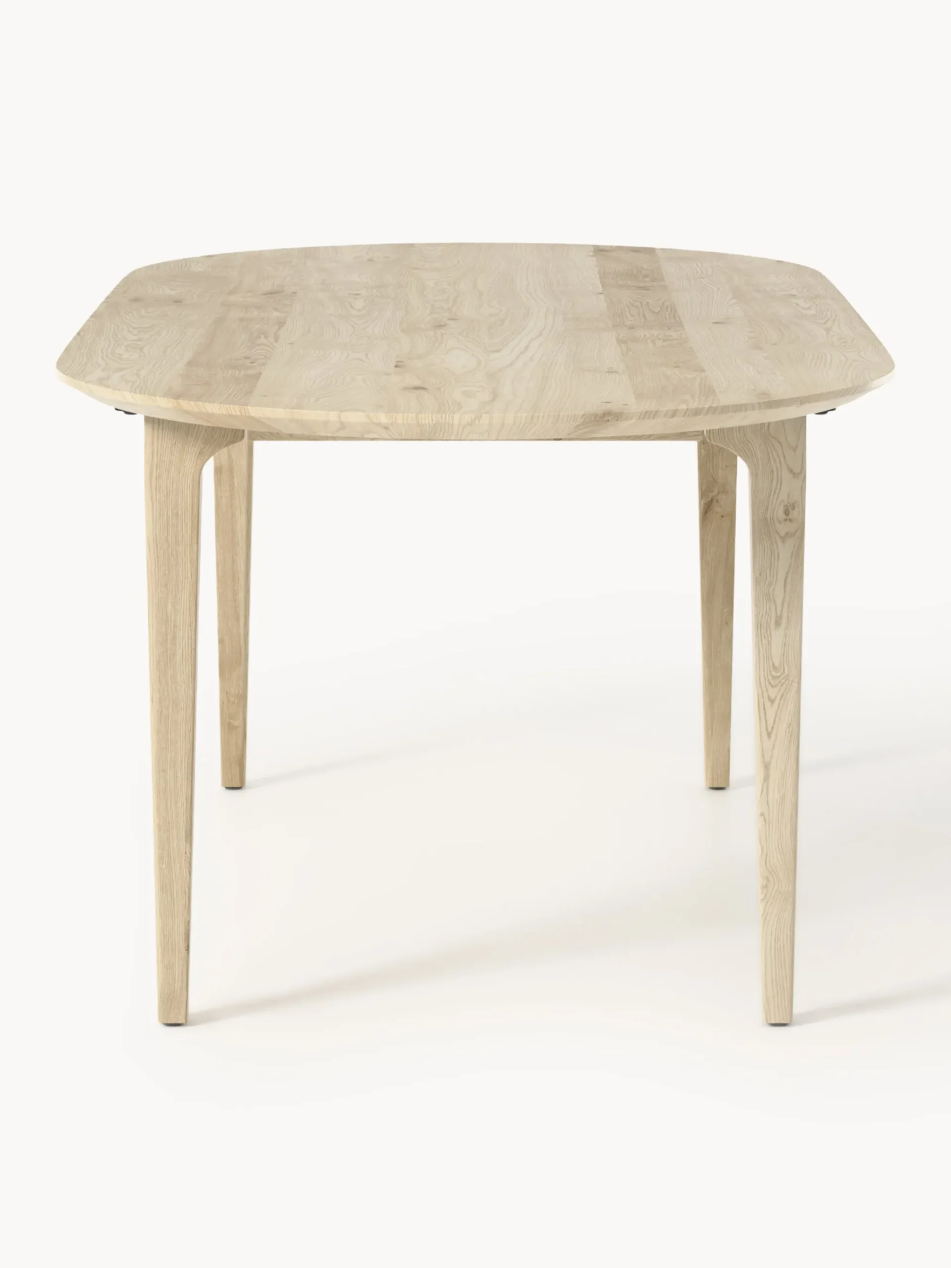 Tavolo ovale in legno di quercia Archie, 200 x 100 cm