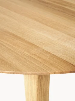 Tavolo rotondo in legno di quercia Archie, Ø 110 cm