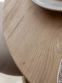 Tavolo rotondo in legno di quercia Hatfield, Ø 110 cm