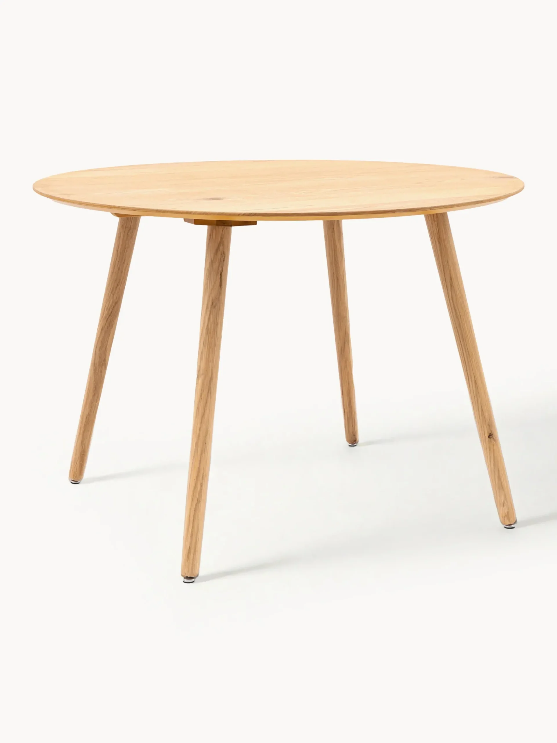 Tavolo rotondo in legno di quercia Hatfield, Ø 110 cm