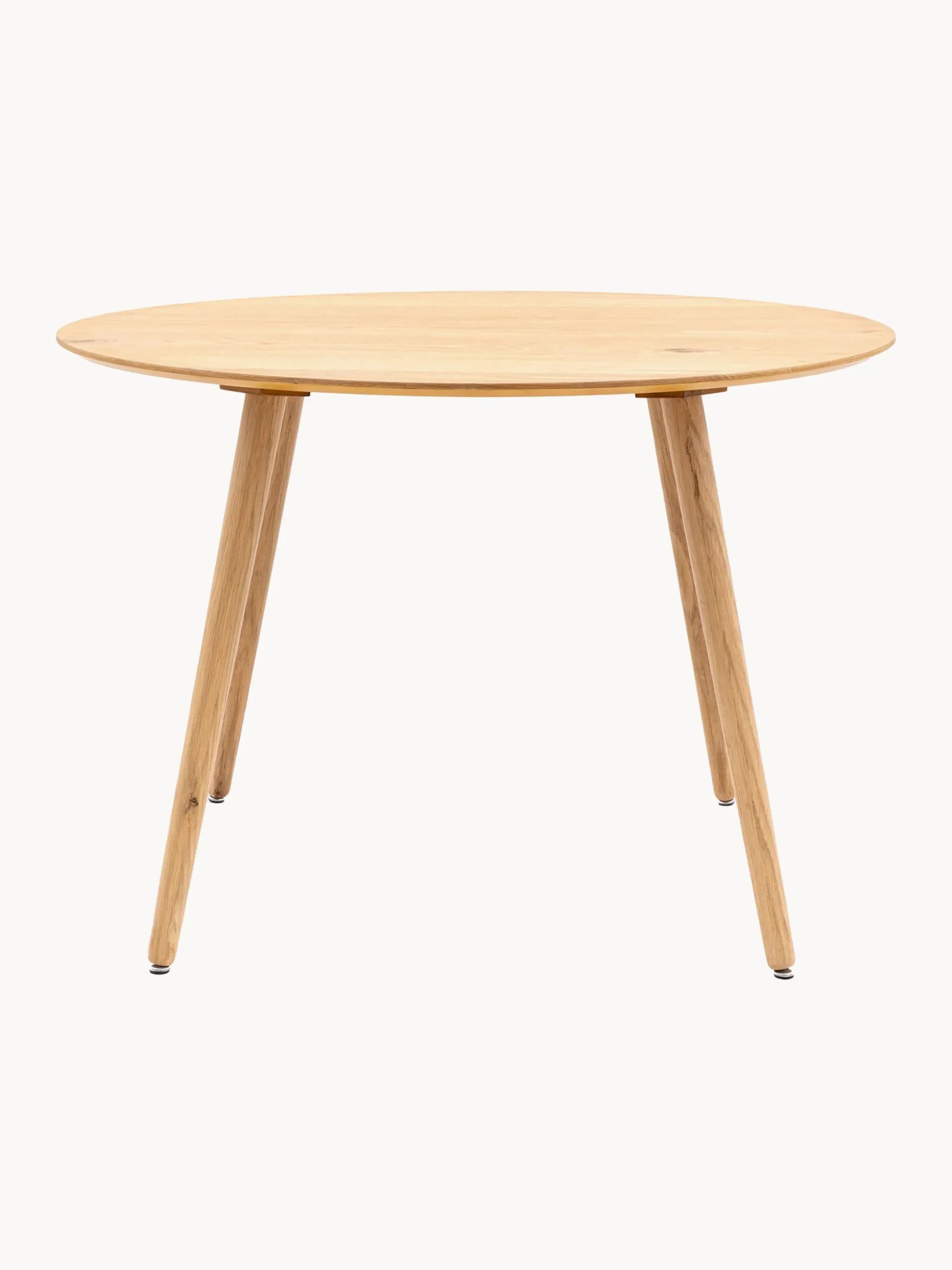 Tavolo rotondo in legno di quercia Hatfield, Ø 110 cm