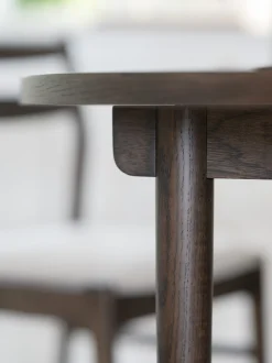 Tavolo rotondo in legno di quercia Fairmount Ø120 cm