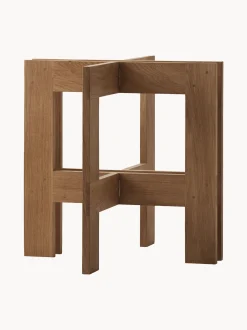 Tavolo rotondo in legno di quercia Farmhouse Ø 120 cm