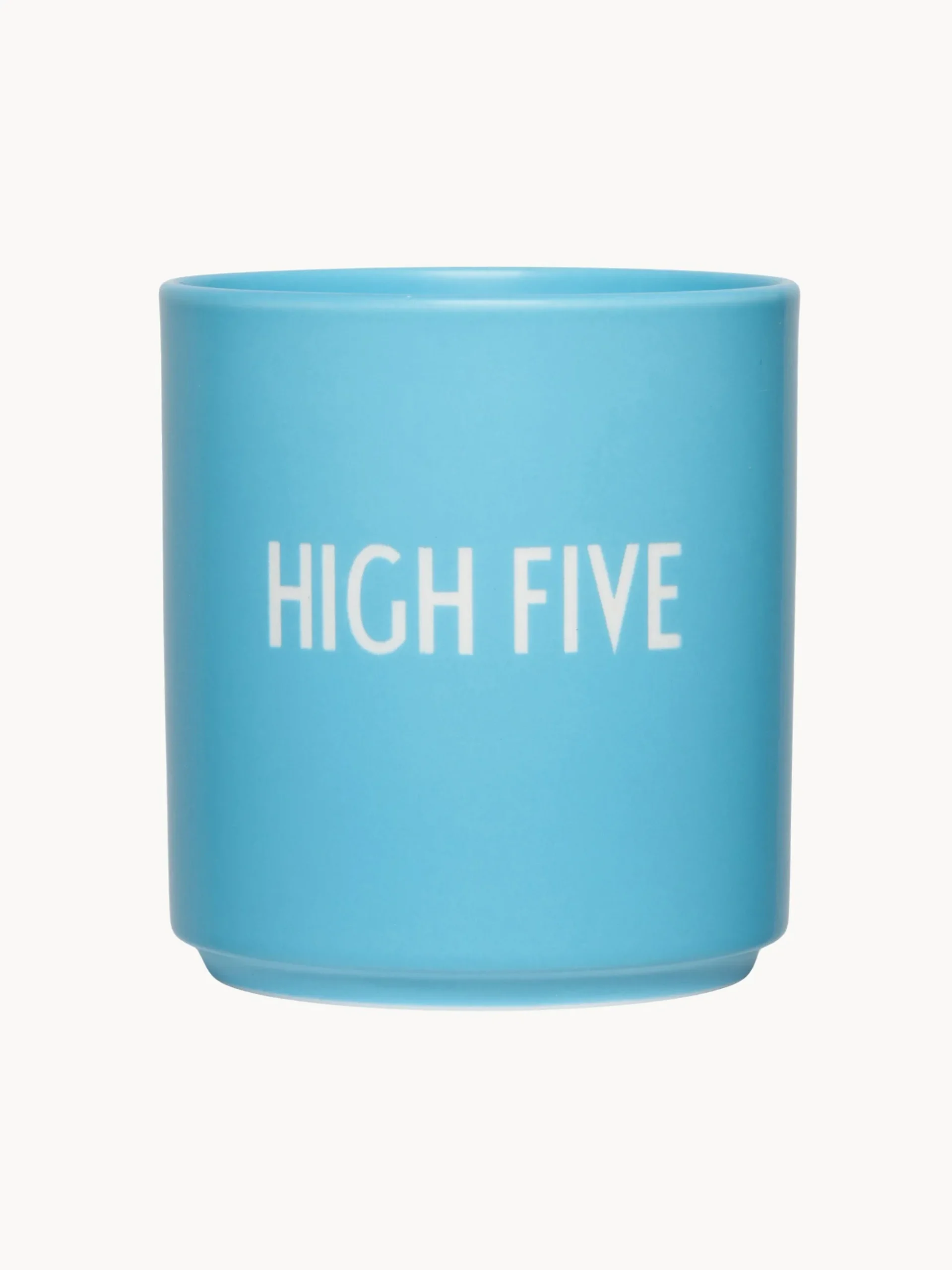 Tazza con scritta Favourite High Five