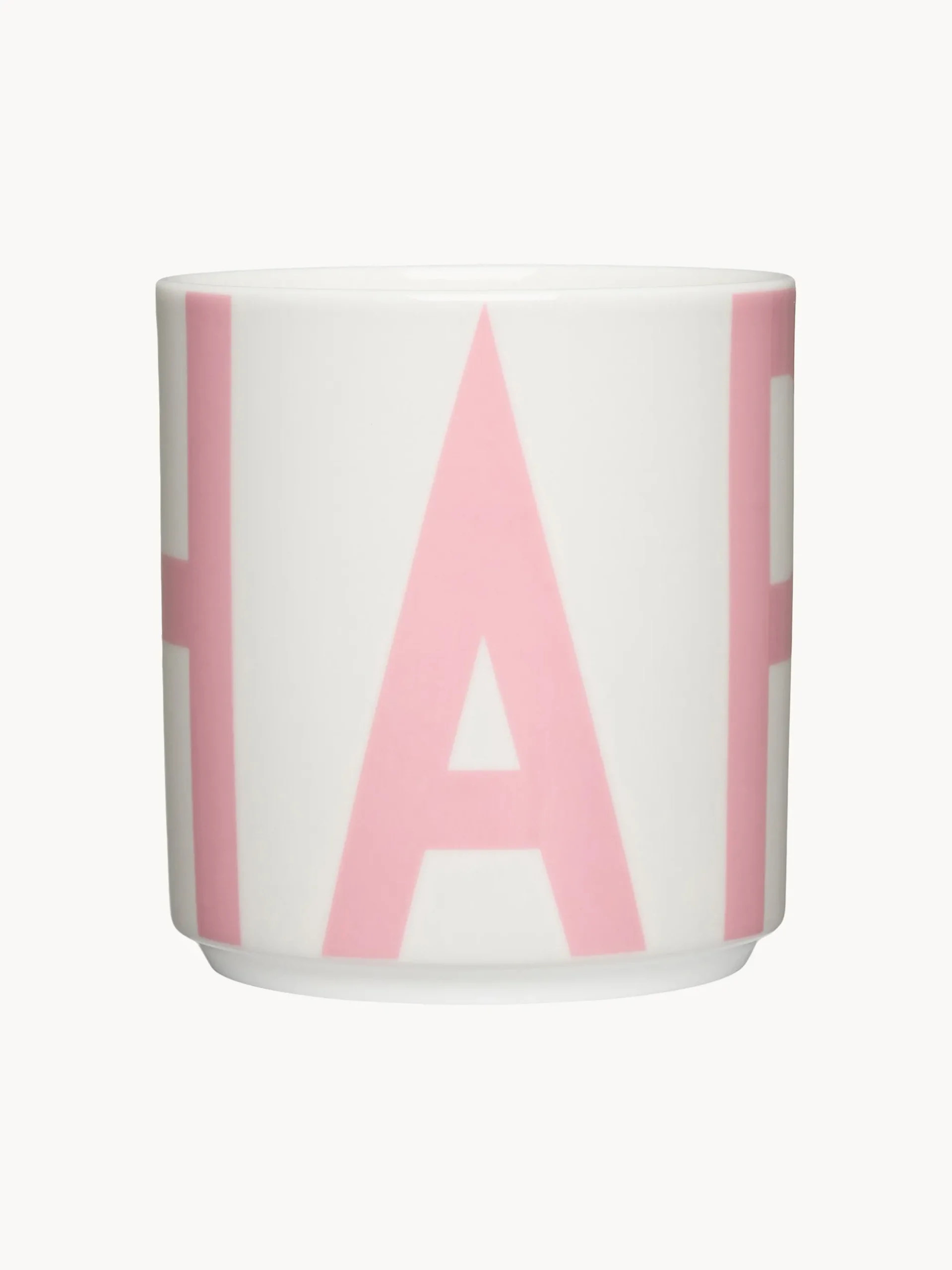 Tazza con scritta Vintage ABC Happy