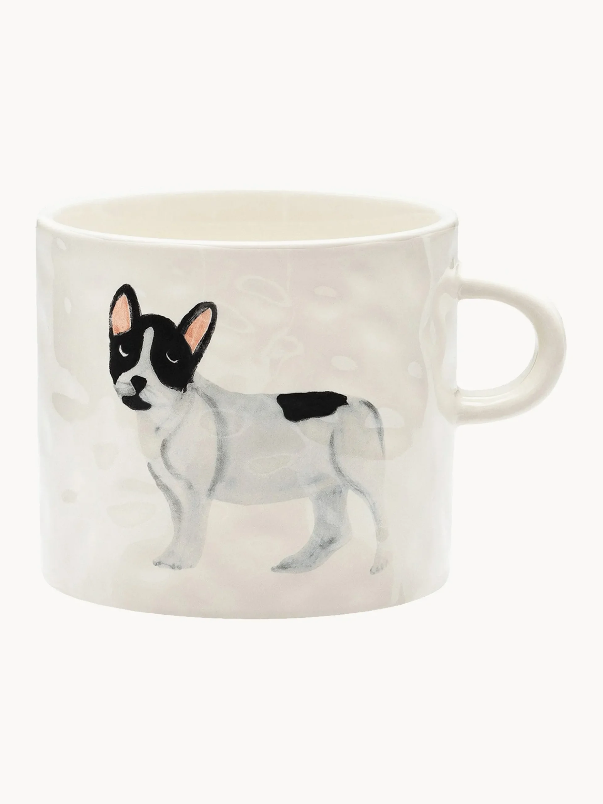 Tazza in ceramica fatta a mano French Bulldog
