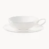Tazza con piattino in Fine Bone China Patricia