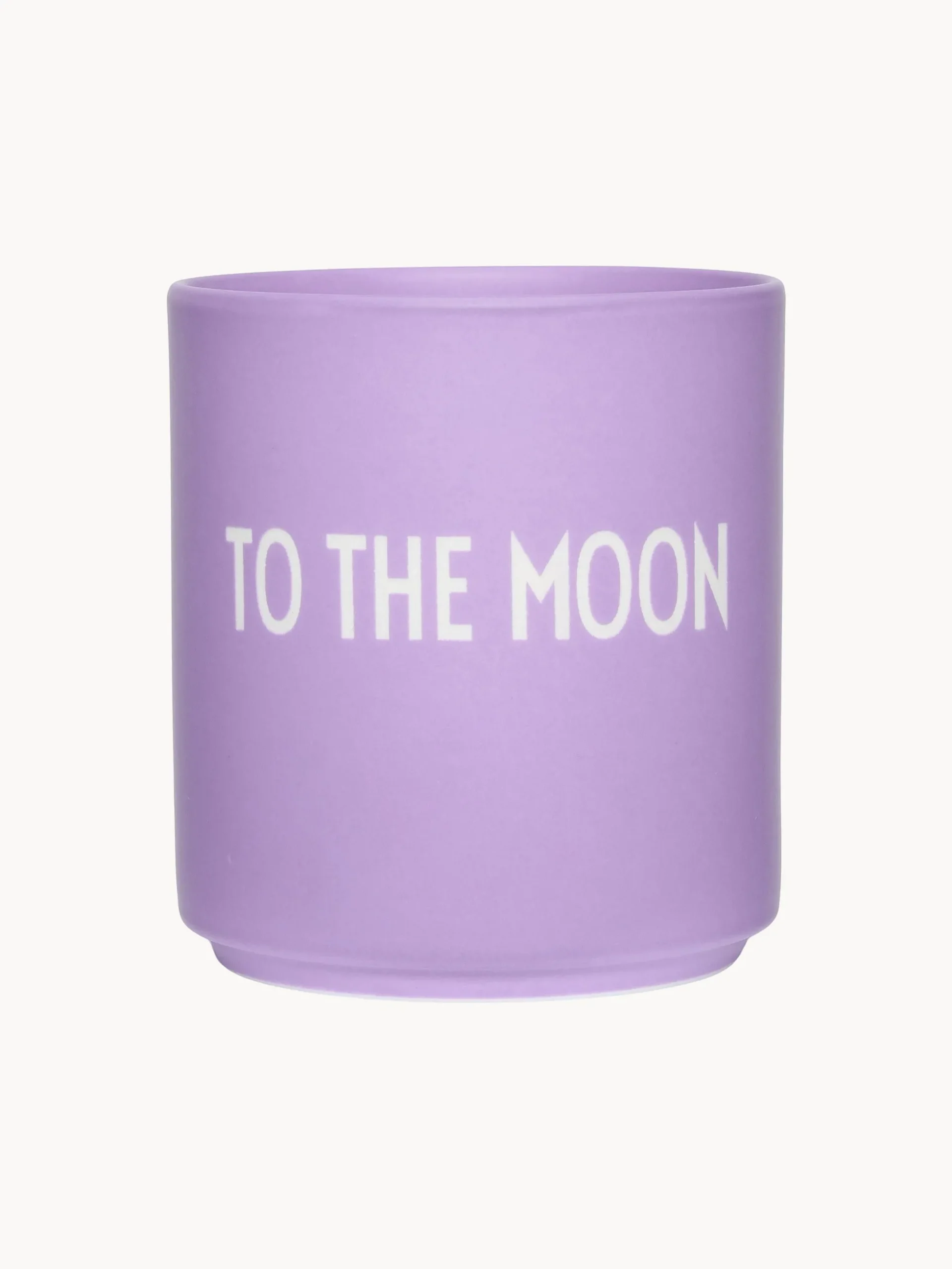 Tazza con scritta Favourite TO THE MOON