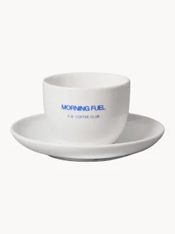 Tazza da caffè con piattino Morning Fuel