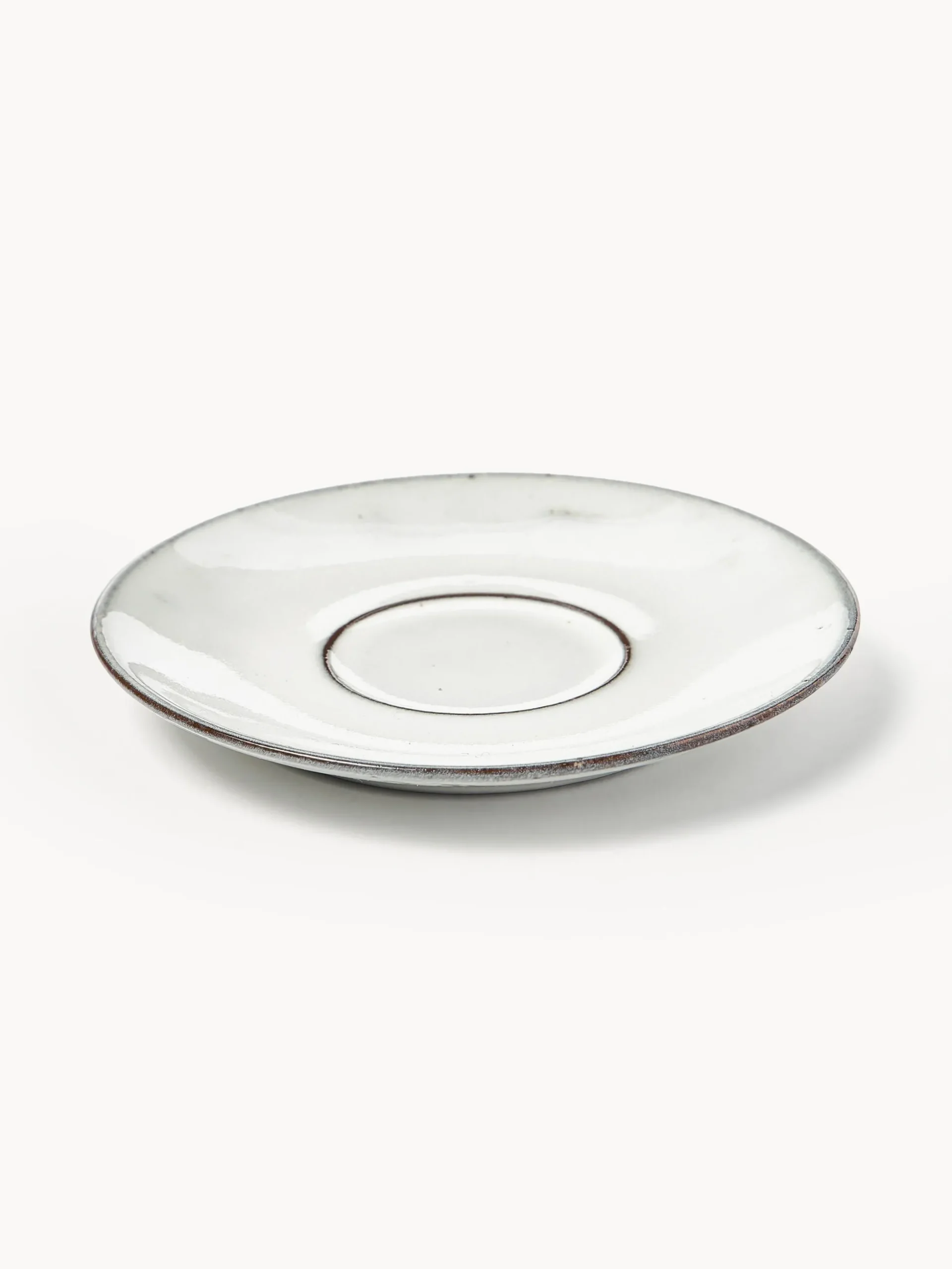 Tazza da caffè fatta a mano con piattino Nordic Sand