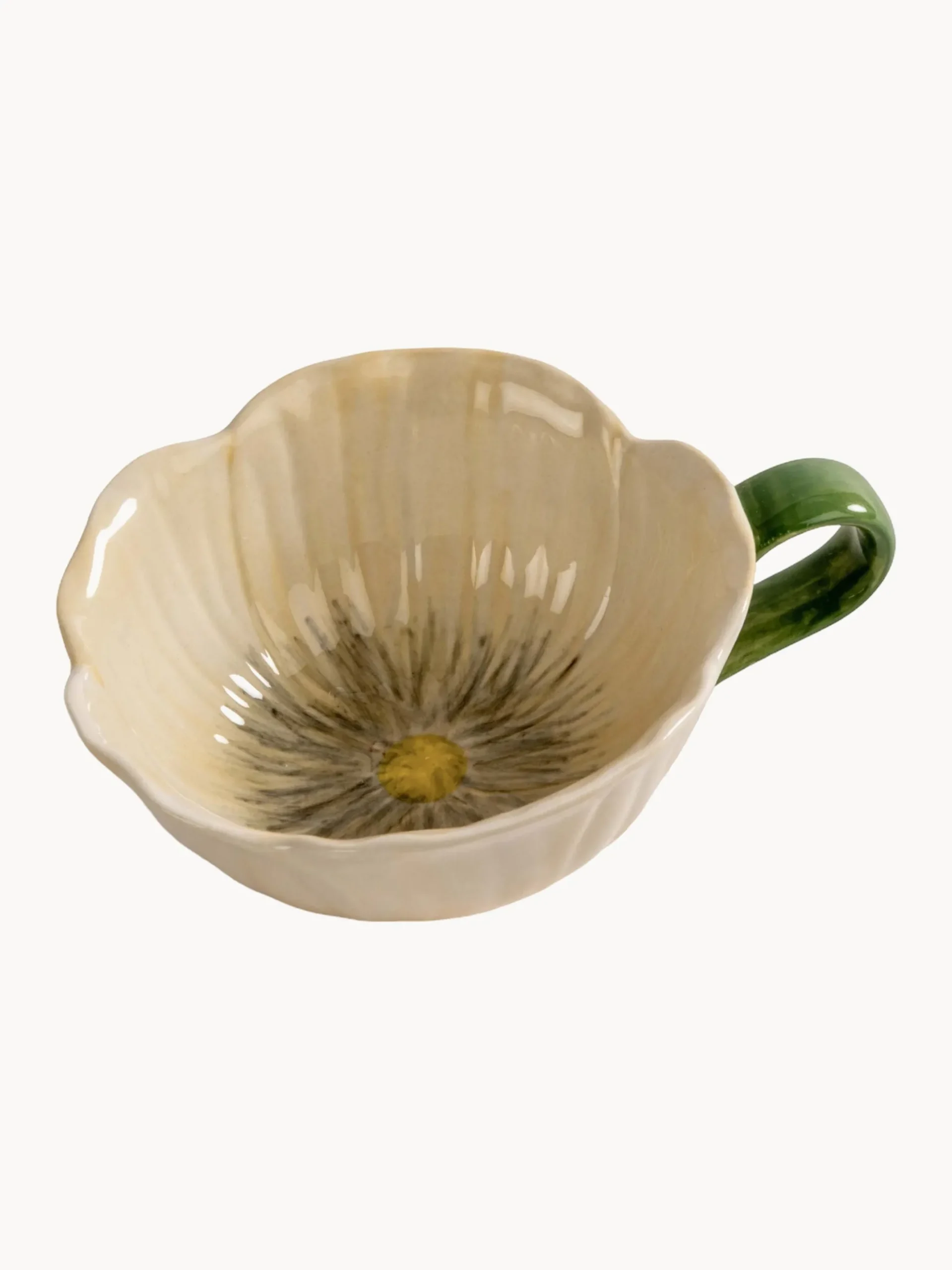 Tazza da tè dipinta a mano Poppy